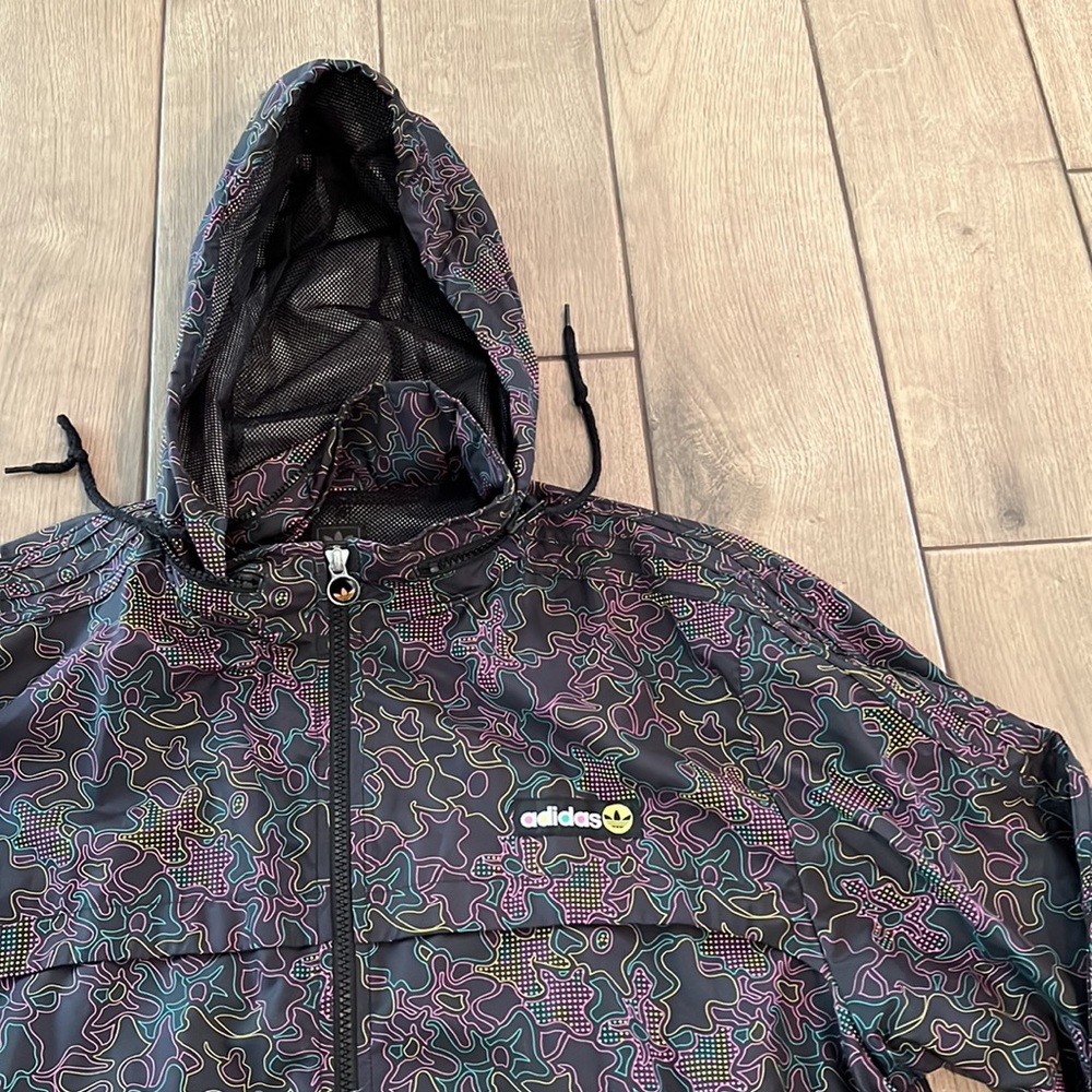Adidas Multicolor Windbreaker Jacket - image 2